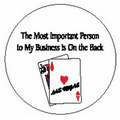Las Vegas Blackjack Photo Hand Mirror (2.5" Diameter)